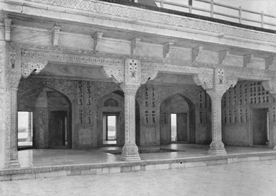 Agra. Pokój w Jaśminowej Wieży, ok. 1910. autorstwa Unbekannt