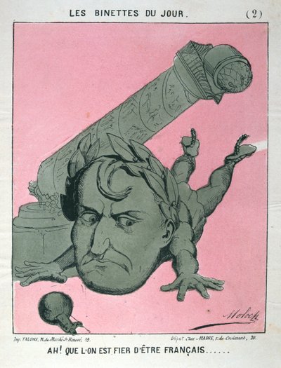 Ach! Że jesteśmy dumni z bycia Francuzami, 1871 r. autorstwa Unbekannt