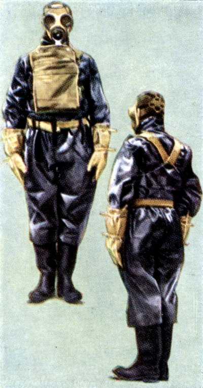 Środki ostrożności w przypadku nalotów, karta papierosowa, brytyjska, 1938 r. autorstwa Unbekannt