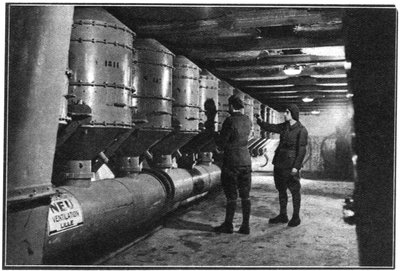 Filtry powietrza, Linia Maginota, Francja, 1939 autorstwa Unbekannt