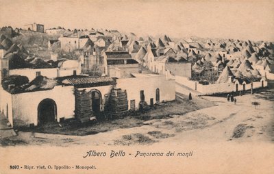 Albero Bello - Panorama Gór, c1910. autorstwa Unbekannt