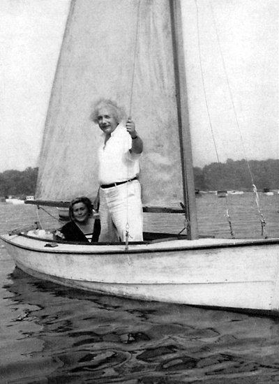 Albert Einstein 1879-1955, niemiecko-szwajcarski matematyk i fizyk teoretyczny, ok. 1930 autorstwa Unbekannt
