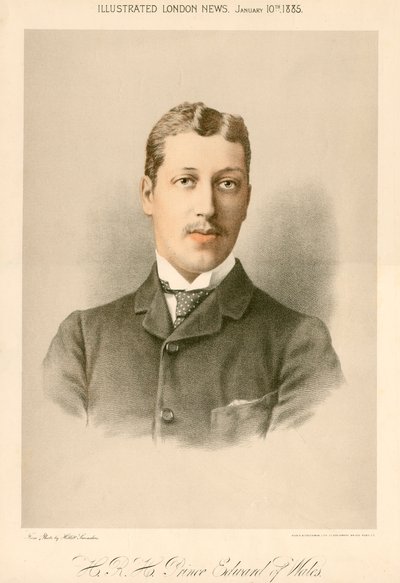 Albert Victor, książę Clarence, 1885 autorstwa Unbekannt