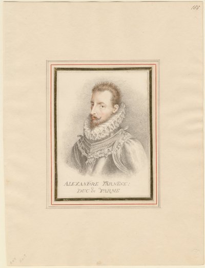 Aleksander Farnese 15451592, książę Parma autorstwa Unbekannt