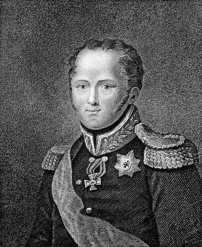 Aleksander I, car Rosji, 1817 autorstwa Unbekannt