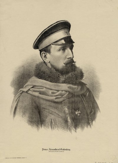 Aleksander Józef 1857-1893, książę Bułgarii, 1880 autorstwa Unbekannt
