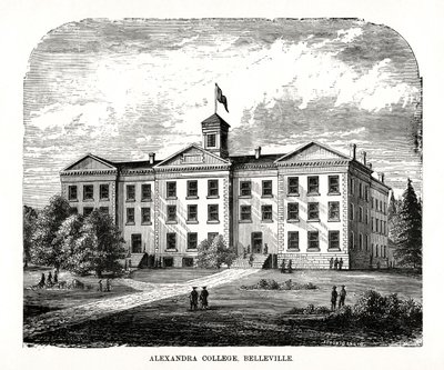Alexandra College, Belleville, Ontario, Kanada, XIX wiek autorstwa Unbekannt