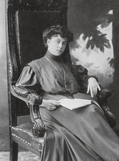 Aleksandra Michajłowna Kołłontaj 1872-1952, lata 1910 autorstwa Unbekannt