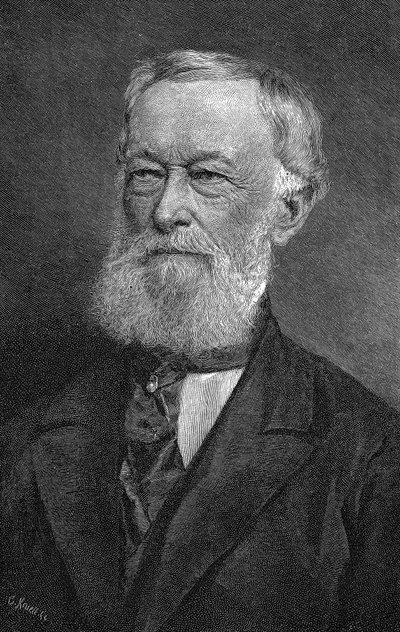 Alfred Krupp, niemiecki przemysłowiec i producent zbrojeniowy, 1886 autorstwa Unbekannt