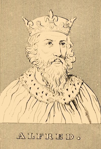 Alfreda, c847-899, 1830. autorstwa Unbekannt