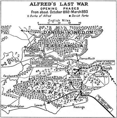 Alfreds Ostatnia Wojna - Fazy Otwarcia. Od około 892-marzec 893, 1935. autorstwa Unbekannt