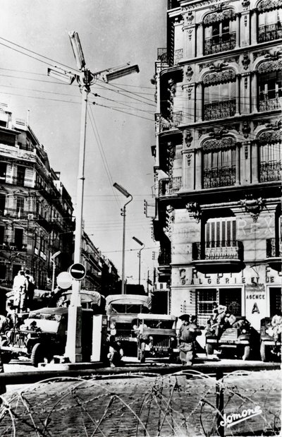 Algierska wojna o niepodległość, styczeń 1960. autorstwa Unbekannt