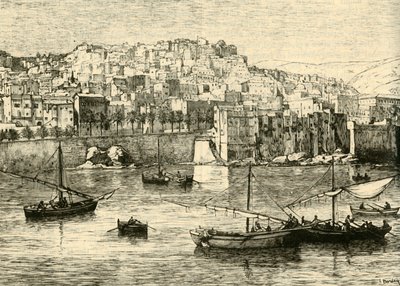 Algier, od morza, 1890. autorstwa Unbekannt