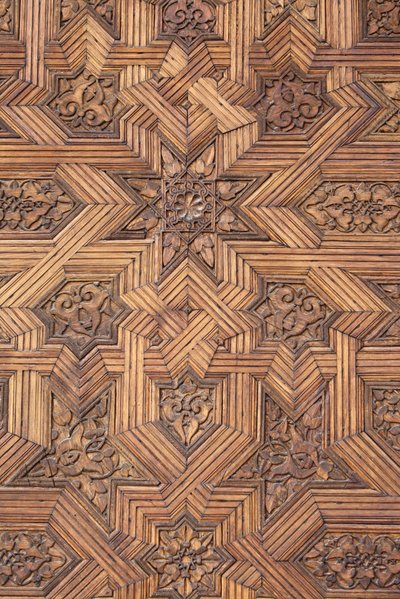 Alhambra - Drzwi w pałacach Nasrid Granat Espagne autorstwa Unbekannt