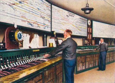 Skrzynka sygnałowa całkowicie elektryczna, 1938 autorstwa Unbekannt