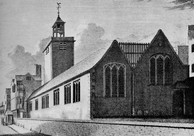 All Hallows Church, London Wall, City of London, c1901 1906 autorstwa Unbekannt