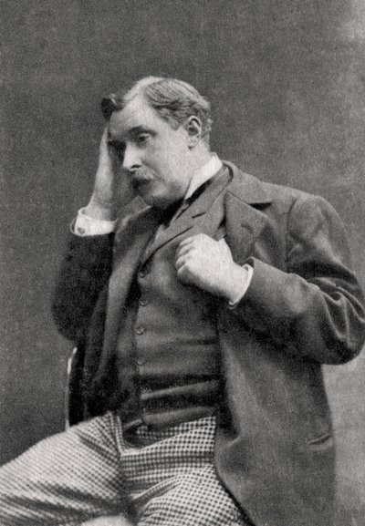Alphonse Allais, francuski pisarz i humorysta, 1895 autorstwa Unbekannt