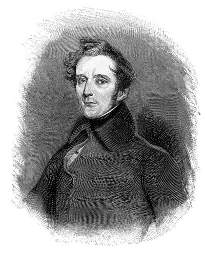 Alphonse de Lamartine 1790-1869, francuski pisarz, poeta i polityk, 1900 autorstwa Unbekannt