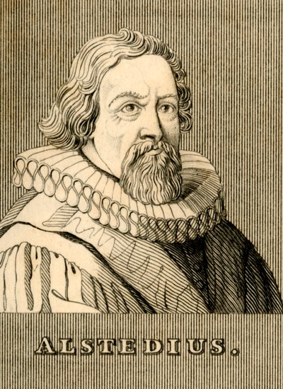 Alstedius, 1588-1638, 1830. autorstwa Unbekannt