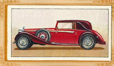 Alvis Speed 20 Coupé z opadającą głową, c1936 autorstwa Unbekannt
