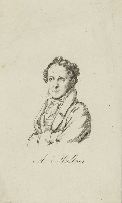 Amandus Gottfried Adolf Muellner 1774-1829 , 1810-1820. autorstwa Unbekannt