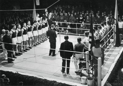 Amatorskie zawody bokserskie między Niemcami a Polską, 1936 autorstwa Unbekannt