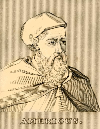 Americus, 1454-1512, 1830. autorstwa Unbekannt