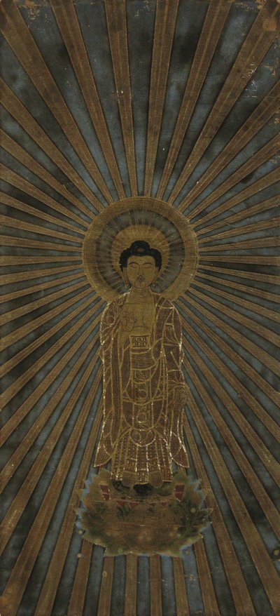 Manifestacja amidy w ciele Dharmy doraźnych środków, XVIII wiek. autorstwa Unbekannt
