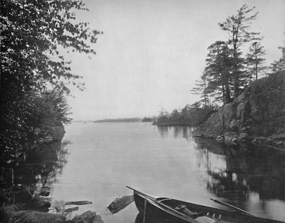 Wśród tysiąca wysp św. Wawrzyńca, ok. 1897 r. autorstwa Unbekannt