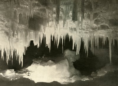 Jaskinia Lodowa zimą, ok. 1908, 1909. autorstwa Unbekannt