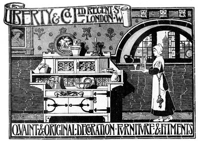 Reklama dla Liberty and Co Ltd, 1898 autorstwa Unbekannt