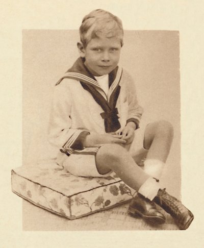 Wskazanie przyszłej kariery: książę Albert w marynarskim garniturze, c1900, 1937 autorstwa Unbekannt