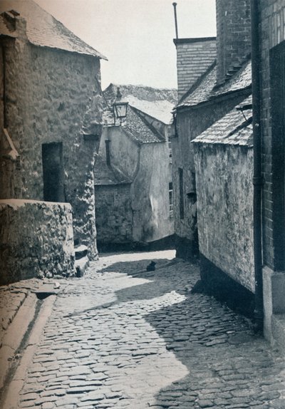 Stara część St Ives w Kornwalii, zaplanowana jako obszar oczyszczania slumsów, 1935 autorstwa Unbekannt