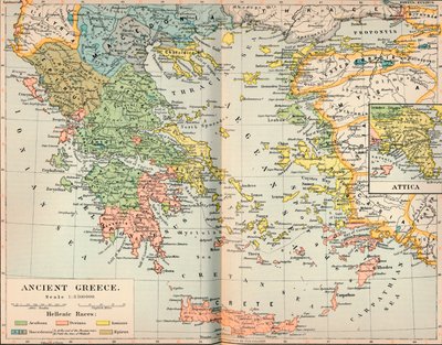 Starożytna Grecja, ok. 1901, 1902 autorstwa Unbekannt