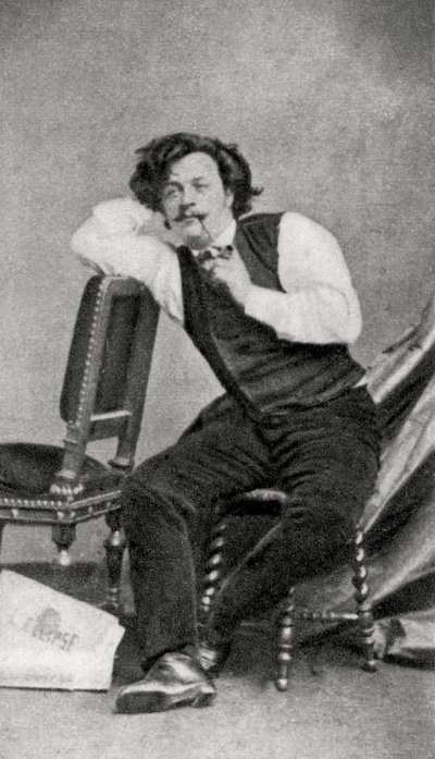 Andre Gill, francuski karykaturzysta, 1868 autorstwa Unbekannt