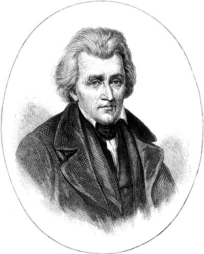 Andrew Jackson, 7. prezydent Stanów Zjednoczonych ok. 1880 r. autorstwa Unbekannt