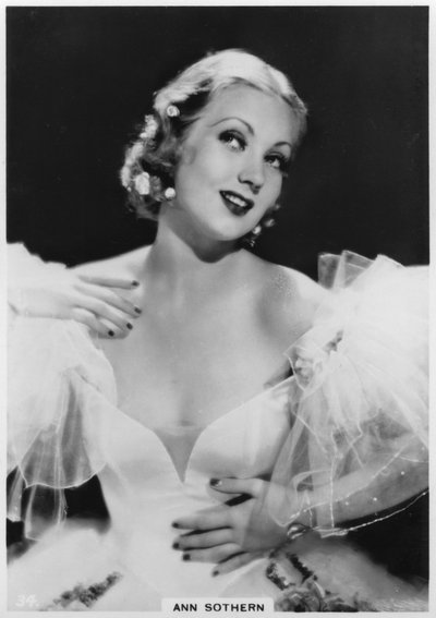Ann Sothern, amerykańska aktorka filmowa i telewizyjna, c1938 autorstwa Unbekannt