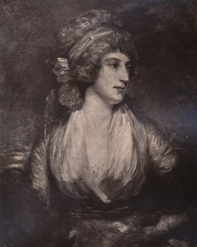 Anna Seward, angielska pisarka i poetka, koniec XVIII lub początek XIX wieku 1894 autorstwa Unbekannt