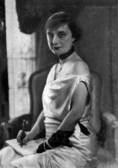 Anna de Noailles, francuska pisarka, 1930 autorstwa Unbekannt