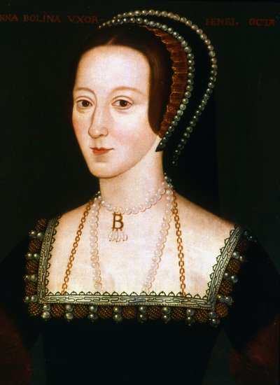 Anna Boleyn, druga żona Henryka VIII, ok. 1520-1536 autorstwa Unbekannt