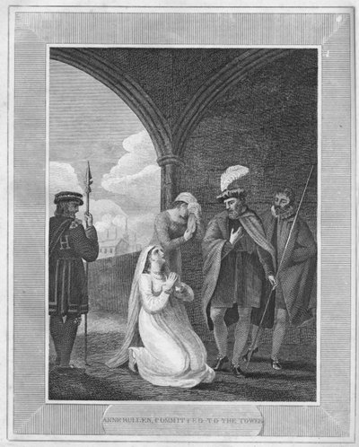 Anne Bullen, Oddana Wieży, 1838 autorstwa Unbekannt