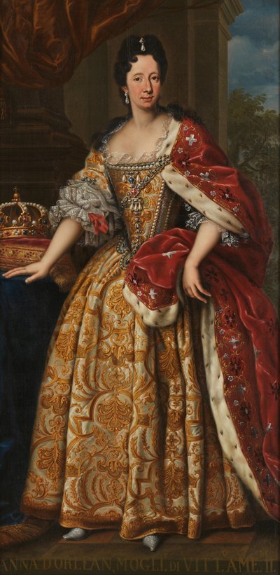 Anne Marie dOrléans 1669-1728, księżna Sabaudii autorstwa Unbekannt