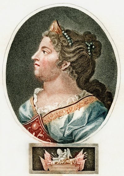 Anna, królowa Wielkiej Brytanii, c1796 autorstwa Unbekannt