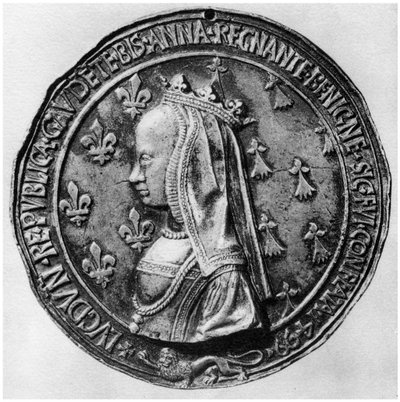 Anna z Bretanii, 1499 1958 autorstwa Unbekannt