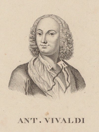Antonio Vivaldiego 1678-1741. autorstwa Unbekannt