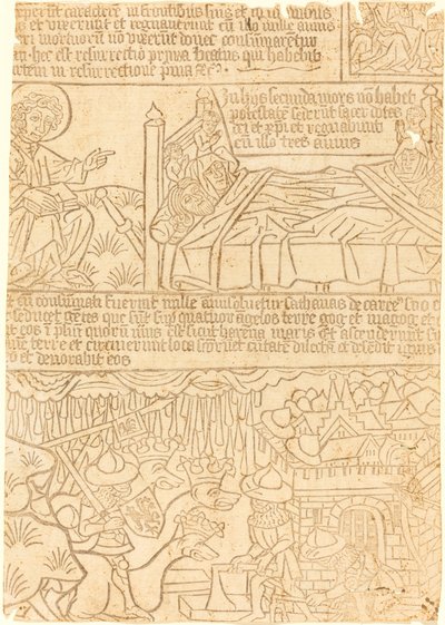 Apokalipsa Jana, Liść 42, c. 1465. autorstwa Unbekannt