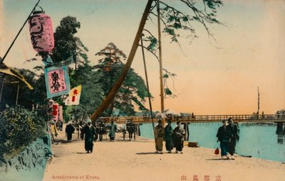 Arashiyama w I i c1900 autorstwa Unbekannt