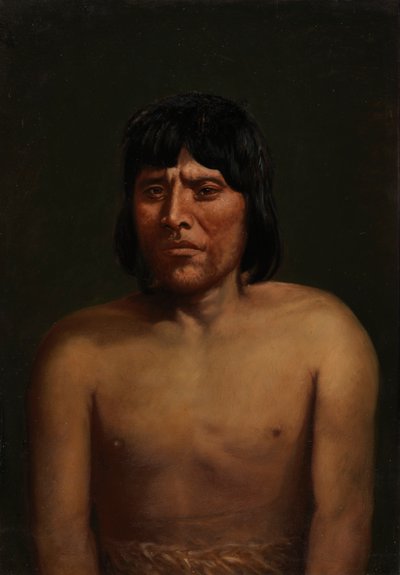 Araukańczyk, ca. 1890-1892. autorstwa Unbekannt