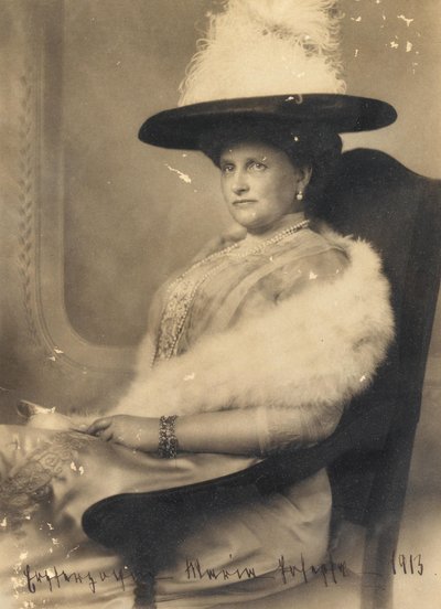 Arcyksiężna Maria Józefa Austrii 1867-1944, księżna Saksonii, 1913. autorstwa Unbekannt