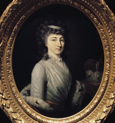 Arcyksiężna Maria Leopoldine Austrii-Este 1776-1848, początek XIX wieku autorstwa Unbekannt